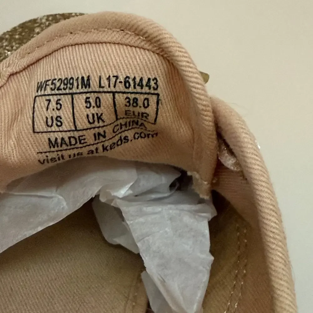 Keds x Kate Spade Glitter Sneakers – Size 7.5‎